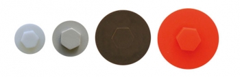 Evolution Tek Colour UV Cover Caps box of 1000 16mm